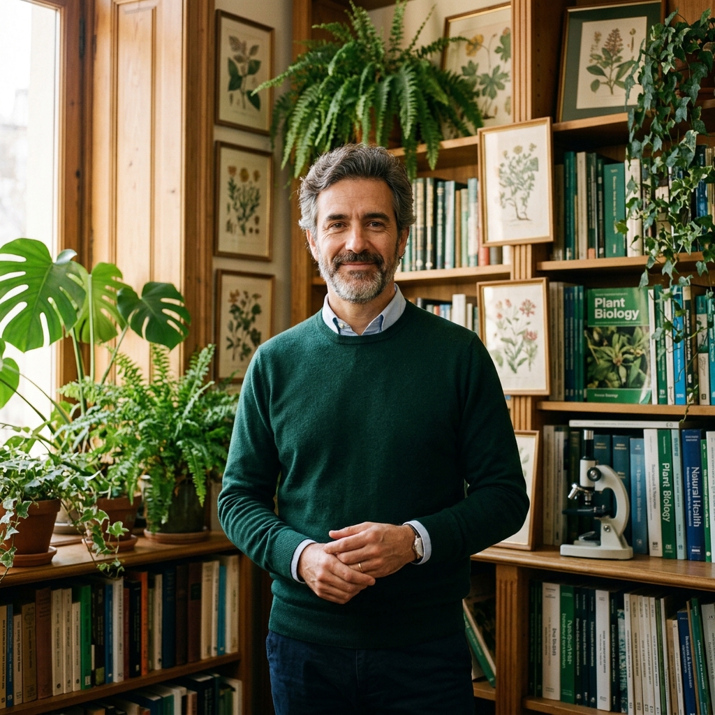 Investigador en fitonutrición y biología botánica